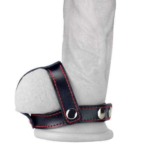 Stahovací postroj na penis