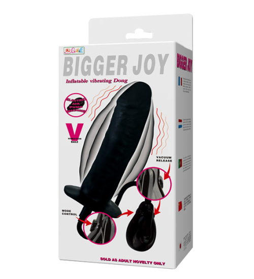 Automatické nafukovací anální dildo