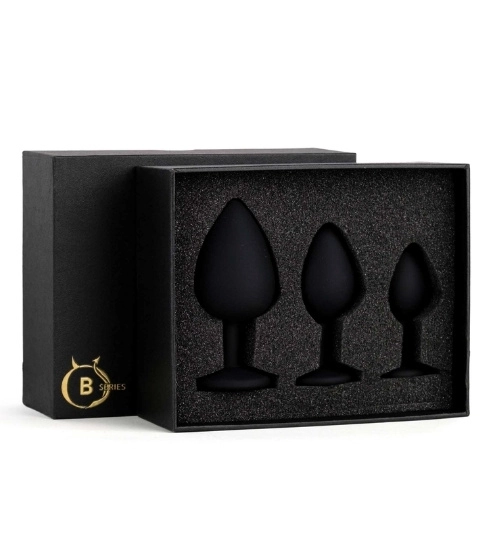 Jewellery - Silicone PLUG - SET Black pol_pl_Jewellery-Silicone-PLUG-SET-Black-7741_8