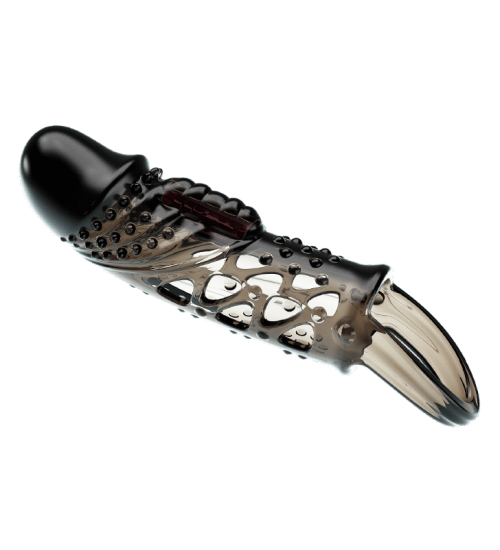 Vibrační nástavec s háčkem na varlata