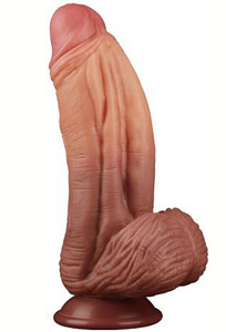 Silikonové dildo s přísavkou