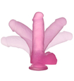 Roztomilé růžové dildo - medium