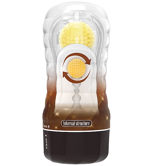 Masturbátor s rotující kuličkou