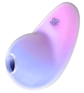 Fialový a růžový stimulátor klitorisu