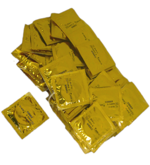 Kondomy s perforací v balení - 50 ks.