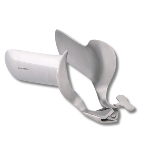 Kovové vaginálně-anální spekulum