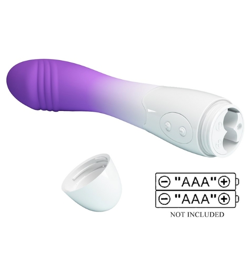 Fialový vibrátor ombre