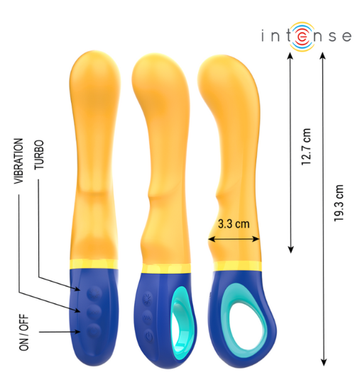 Žlutý vibrátor pro bod G