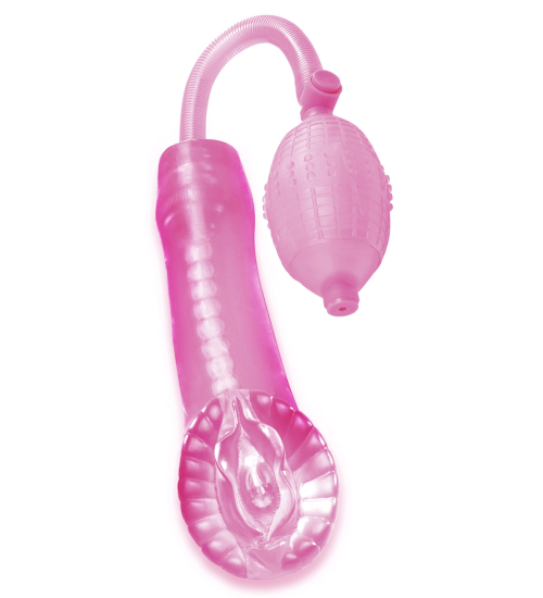 Gelová pochva s pumpičkou - saje