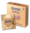 Ultratenké Durex Sensual Extra Lube 3 ks