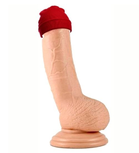 Realistické dildo o délce 18 cm