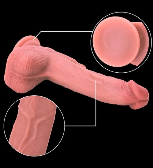 Vyhřívané dildo s přírazovým pohybem