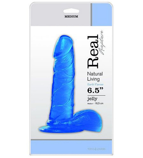 Pružné dildo s přísavkou
