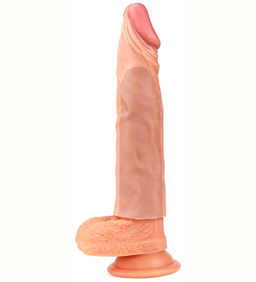 Návlek na penis zvětšující jeho velikost