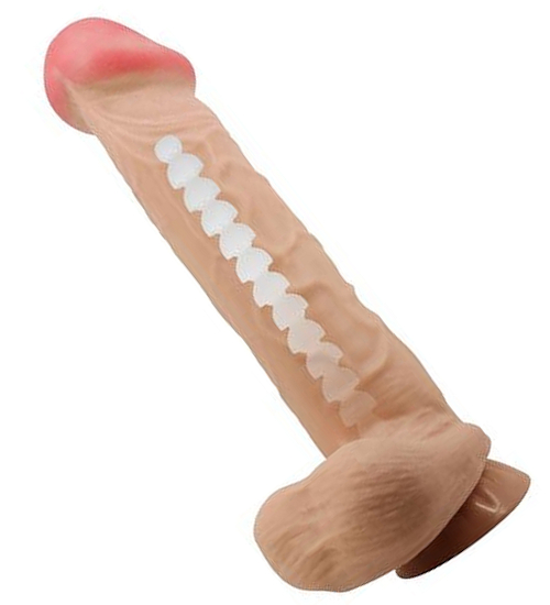 Silné dildo s páteří