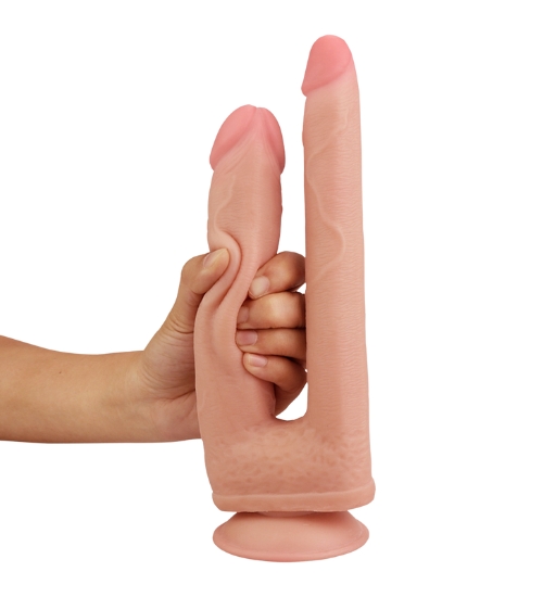 Dvojité realistické dildo