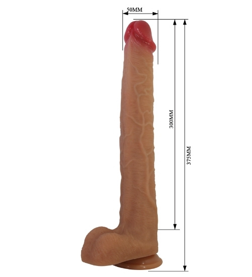 Obrovské silikonové dildo s přísavkou