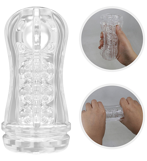 Masturbátor s rotující kuličkou