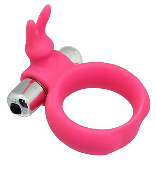 Růžový topper se zajíčkem