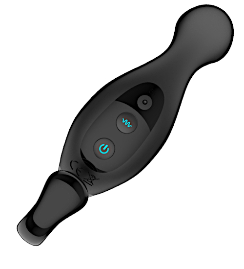 Dálkově ovládaný masážní přístroj na prostatu