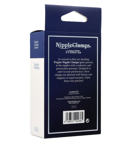 Svorky na bradavky ve tvaru slzy