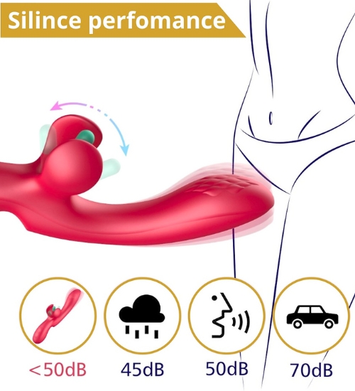 Moderní vibrátor na bod G a klitoris