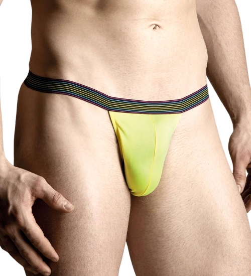 Erotická žlutá tanga