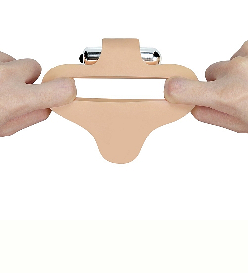 Návlek na penis s análním stimulátorem