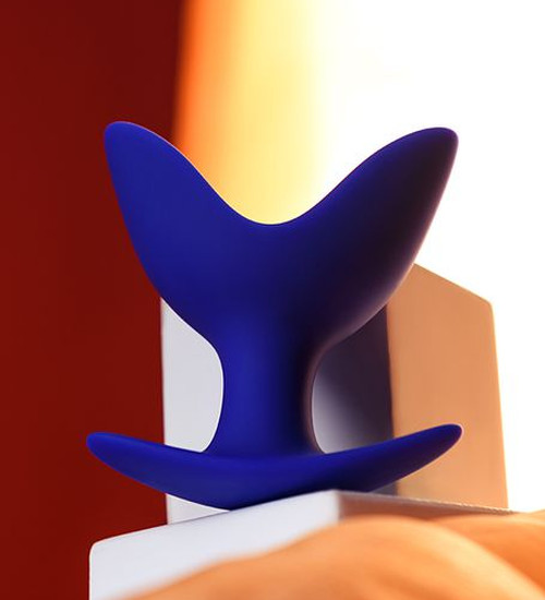 Modrý silikonový ďábel