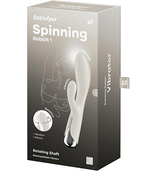 Silikonový vibrátor s rotací