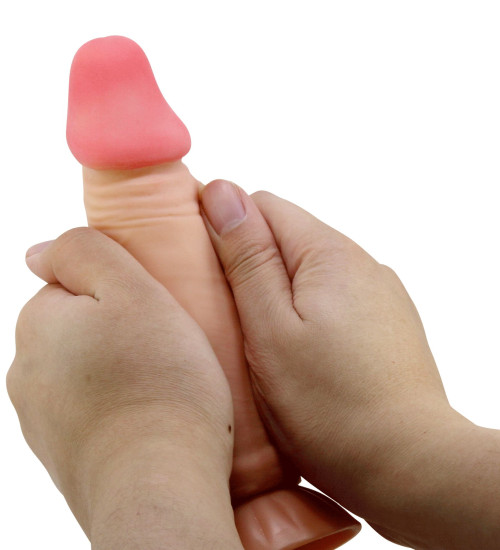 Realistický 19centimetrový penis