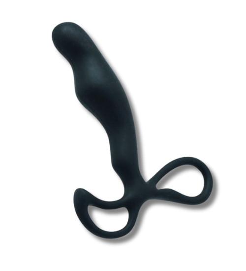 Ergonomický silikonový stimulátor prostaty