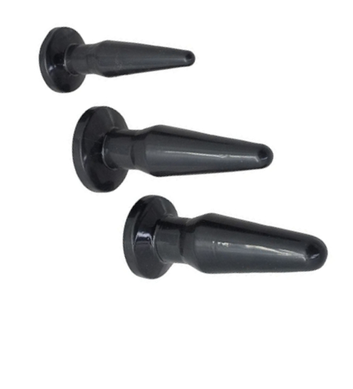 Sada 3 análních kolíků