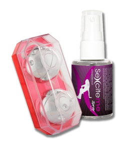 Gejša koule + vaginální zmenšovací sprej!