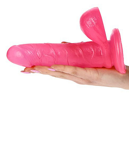 Roztomilé růžové dildo
