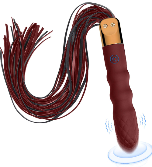 Klasický vibrátor zakončený bičem