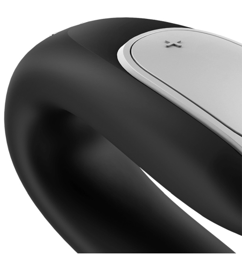 Černý stimulátor párů Satisfyer