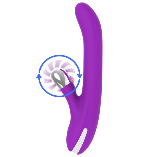 Vibrační zajíček s rotačními pohyby