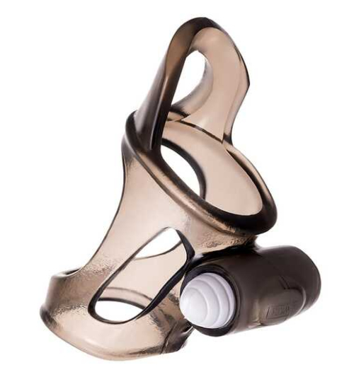 Černý uzávěr s vibracemi