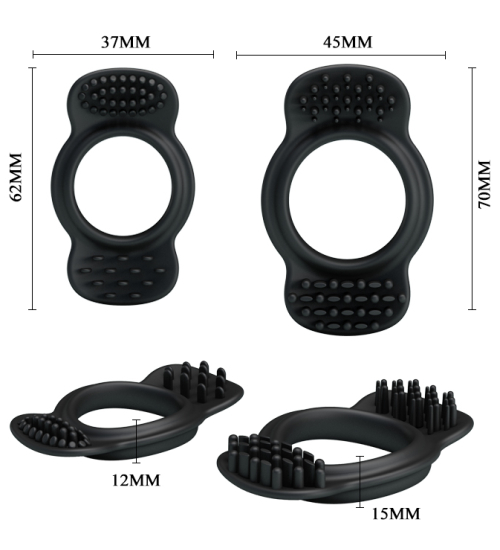 Dva kompresní kroužky