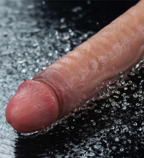 Šikovný realistický vibrátor 22 cm