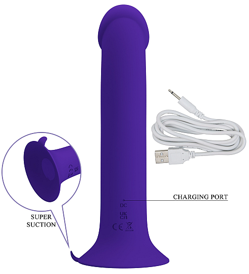 Dildo s vibracemi a pulzujícím vnitřkem