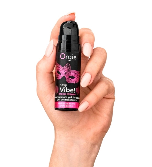 Gel pro intenzivnější orgasmus s efektem vibrací a brnění