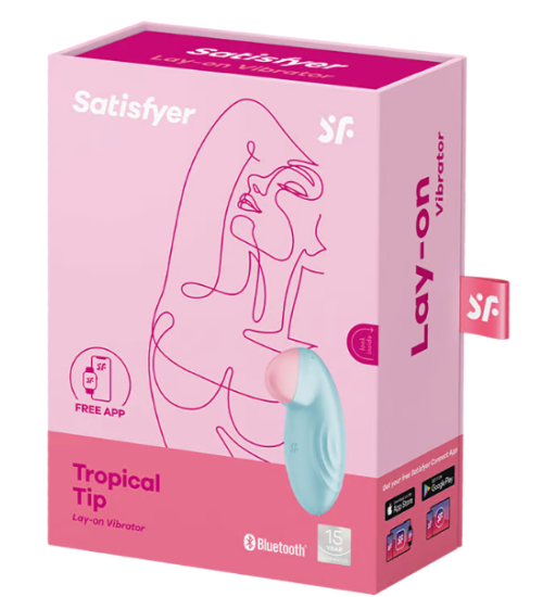 Modrý vibrátor Toucan