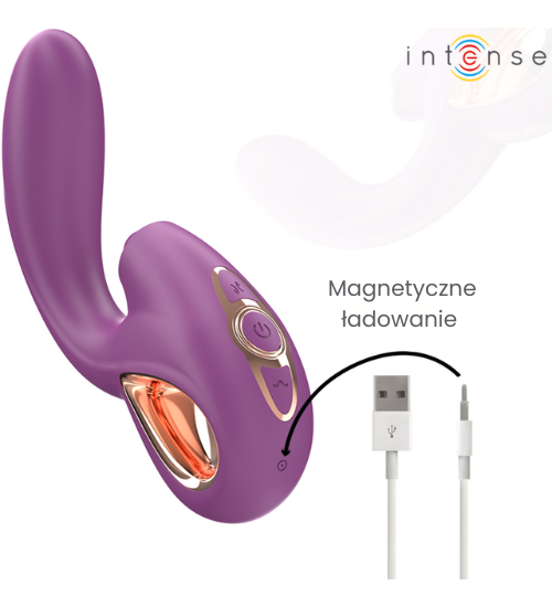 Fialový multifunkční vibrátor Lali