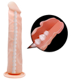 Dildo s páteří a přísavkou