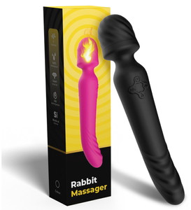 Vyhřívaný vibrátor - Mission black