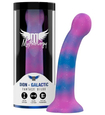 Galaktické silikonové dildo Mythology se třpytkami