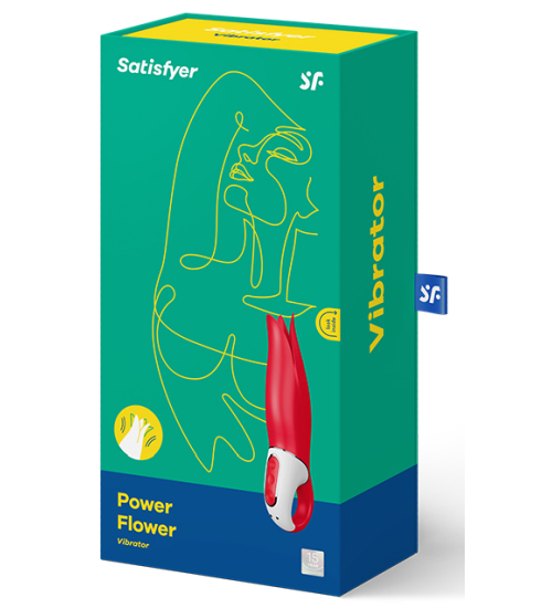 Designový vibrátor Power Flower