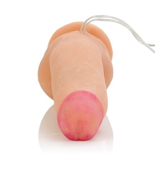 Realistický penis - vibrační varlata